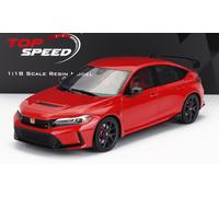 Honda Civic Type R Rallye Red LHD 2023 Scala 1:18 TSM TS0485