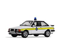 MODELLINO AUTO STATICO VANGUARDS FORD ESCORT MK3 XR3I DURHAM POLICE SCALA 1/43