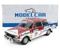 MODELLINO AUTO STATICO VOLVO 142 #29 1000 LAGHI RALLY 1973 ALEN TOIVONEN 1:18