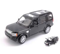 MODELLINO AUTO STATICO WELLY LAND ROVER DISCOVERY 2010 NERO SCALA 1:24-27