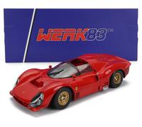 MODELLINO AUTO STATICO WERK83 FERRARI 330 P3 SPIDER PLAIN BODY VERSION 1966 1/18