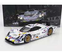 MODELLINO AUTO STATICO WERK83 PORSCHE 911 GT1-98 LE MANS 1998 WOLLEK ALZEN 1/18