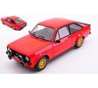 MODELLINO AUTO STATICO WHITEBOX FORD ESCORT MKII R 1977 ROSSO SCALA 1:24
