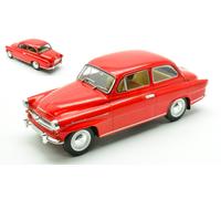 MODELLINO AUTO STATICO WHITEBOX SKODA OCTAVIA SUPER 1959 ROSSO SCALA 1:24