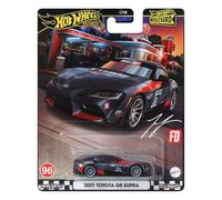 Hot Wheels Modellino Auto TOYOTA GR SUPRA 2021 - Die Cast Scala 1:64 - lunghezza 7cm - HRT56 - Serie Boulevard 96
