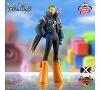 Modellino Banpresto One Piece DXF THE GRANDLINE SERIES Egghead Roronoa Zoro