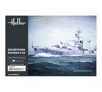 Modellino Barca Escorteurs Veloce E 52 HELLER 81094 1:400 Modellino Char Promo