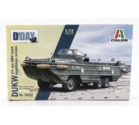 MODELLINO BARCA STATICO ITALERI GMC DUKW TRUCK BOAT ANFIBIO MILITARE 1944 1/72