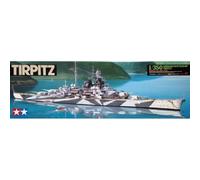 Modellino Barca Tirpitz Tedesco Battleship TAMIYA 78015 1:3 50 Char Pro