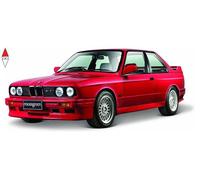 BBurago Replica Diecast BMW Serie 3 M3 1988 1:24 con Portiere Apribili - Assortimento Casuale