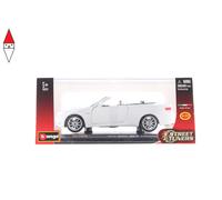 MODELLINO BBURAGO BMW M3 CABRIOLET 1/32 STREET TUNERS BIANCA