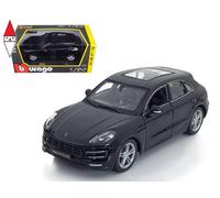 MODELLINO AUTO STATICO DIECAST PORSCHE MACAN 2013 BIANCO MODELLISMO SCALA 1/24