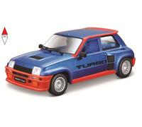 Die cast 1/24 Modellino Auto Renault 5 Turbo 2 gialla by Burago