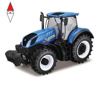 MODELLINO BBURAGO TRATTORE NEW HOLLAND T7.315 1/32