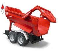 Bruder BRD02225 Krampe Tandem rimorchio ribaltabile
