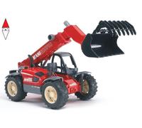 MODELLINO BRUDER MANITOU CON BRACCIO MECCANICO