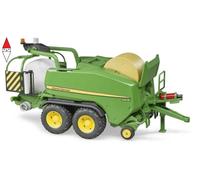 BRUDER 02032 RIMORCHIO JOHN DEERE PRESSABALLE
