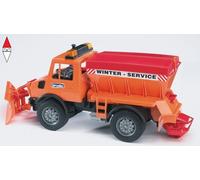 Bruder 02572 Unimog Camion spazzaneve