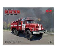 Modellino Camion Ac-40-137a Soviet Firetruck ICM 35519 1/35ème Char Ballo