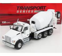 MODELLINO CAMION CANTIERE STATICO KENWORTH T880S BETONIERA TANKER SCALA 1/50