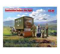 Modellino Camion Confessione Before The Fight ICM 35585 1:3 5 Char Promo