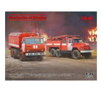 Modellino Camion Fire Trucks Of Ucraina ICM ds3527 1:3 5 Modellino Char Promo