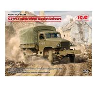 Modellino Camion G7117 Con WWII Soviet Drivers ICM 35594 1:3 5 Char Per