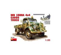 Modellino Camion MB 1500a 4x4 Cargo MiniArt 35150 1/35ème Char Pro