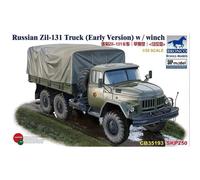 Modellino Camion Russian Zil-131truck (Early Version) W/ Winch BRONCO MODELS 351
