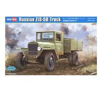 Modellino Camion Russian Zis-5b HOBBY BOSS 83886 1/35ème Char Ballo