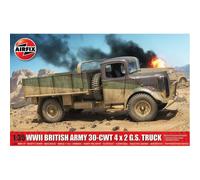 Modellino Camion Seconda Guerra Mondiale Britannici Army 30-cwt 4x2 GS AIRFIX