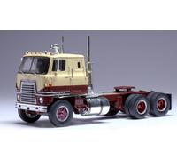 MODELLINO CAMION STATICO DIECAST IXO TRANSTAR COE 1965 BEIGE/MARRONE SCALA 1/43