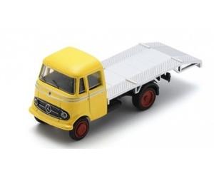 MODELLINO CAMION STATICO DIECAST SCHUCO MERCEDES L319 CAR TRANSPORTER SCALA 1/87