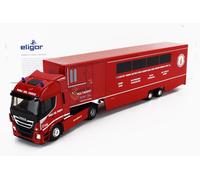 MODELLINO CAMION STATICO ELIGOR IVECO FIAT STRALIS 480E6 POMPIERI 2018 1/43