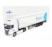 MODELLINO CAMION STATICO ELIGOR SCANIA S500 TRUCK TELONATO TREMBLAYE TRANSPORTS