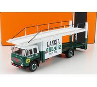 MODELLINO CAMION STATICO FIAT 673 TRANSPORTER BISARCA LANCIA RALLY 1976 1/43