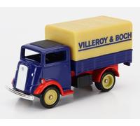 MODELLINO CAMION STATICO FORDSON 7V TRUCK VILLEROY BOCH 1948 SCALA 1/48 8.3cm
