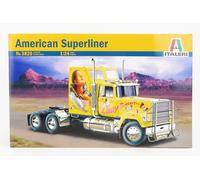 MODELLINO CAMION STATICO ITALERI MACK AMERICAN SUPERLINER TRUCK 1979 SCALA 1/24