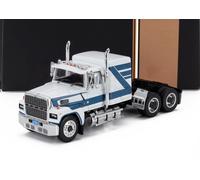 MODELLINO CAMION STATICO IXO FORD LTL 9000 TRACTOR TRUCK 3 ASSI 1978 BIANCO 1/64
