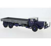 MODELLINO CAMION STATICO NEO SCALE MODELS MERCEDES L 10000 1937 BLU/GRIGIO 1/43