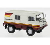 MODELLINO CAMION STATICO NEO SCALE MODELS PUCH PINZGAUER 710K 1971 GRIGIO 1/43