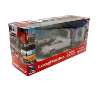 MODELLINO CAMION STATICO NEW RAY UTILITY TRUCK SOCCORSO STRADALE BLU SCALA 1/43