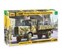 Modellino Camion Tedesco Heavy Warbeast DELL 4500 Einheitsfahrerhaus ZVEZDA 3647