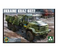 Modellino Camion Ucraina Kraz-6322 Heavy Warbeast Late Tipo TAKOM 2022 1/35ème