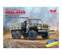 Modellino Camion Ural-4320 Military Camion Of Forze Of Ucraina ICM 727