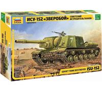 Modellino Canon Semovente Sovietico Isu-152 Soviet Tank Destroyer ZVEZDA 3532 1