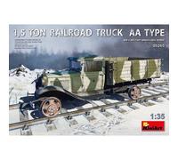 Modellino Carrello a Mano 1,5 Tono Railroad Camion Aa Tipo MiniArt 35265 1/