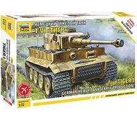 Modellino Carro Armato German Tiger I Scala 1:72 (Importato da Giappone)