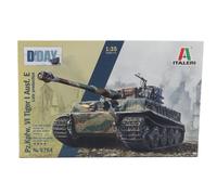 MODELLINO CARRO ARMATO STATICO ITALERI PZ KPFW VI TIGER I AUSF E 1945 1/35