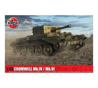 Modellino Carro Cromwell Mk.iv / Mk.vi AIRFIX a1384 1:3 5 Modellino Char Promo
